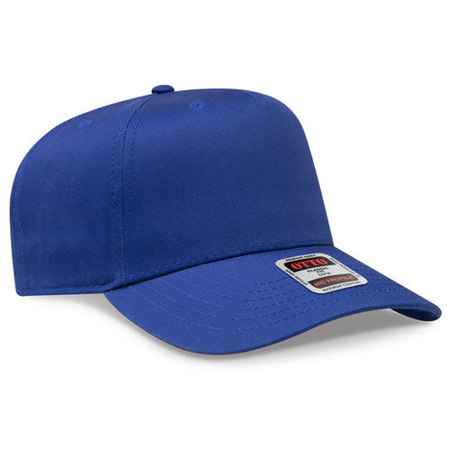 OTTO 31-069 — Baseball Cap in Royal, blank cap front view