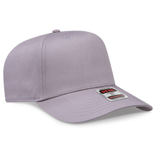 OTTO 31-069 — Baseball Cap in Gray, blank cap front view