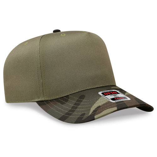 OTTO 31-069 021CPB/Olive camouflage cap front view