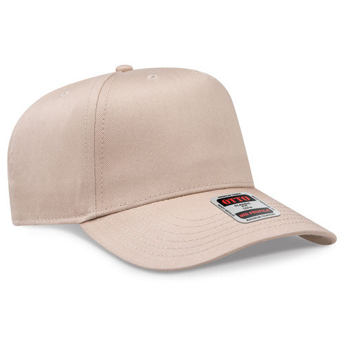 OTTO 31-069 — Baseball Cap in Khaki, blank cap front view