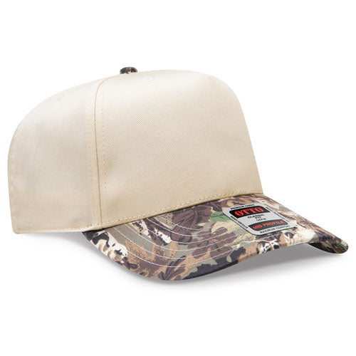 OTTO 31-069 Light Loden/Brown/Kelly/Natural camouflage cap front view