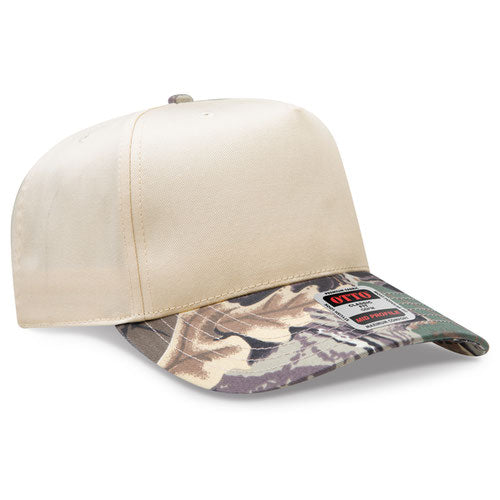 OTTO 31-069 Khaki/Brown/Light Olive/Natural camouflage cap front view