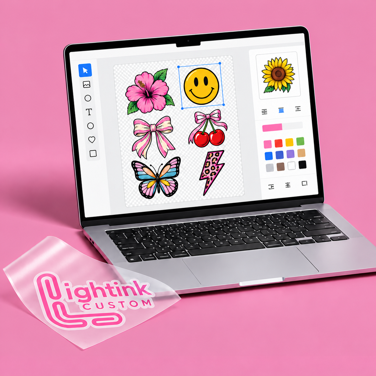 Lightink Custom online DTF gang sheet builder